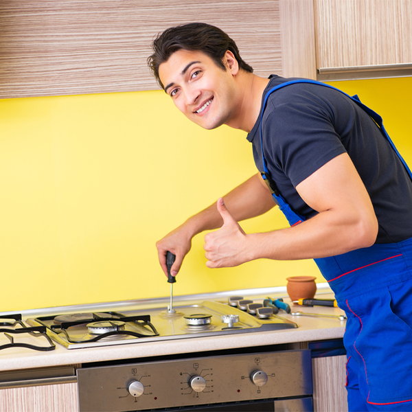 can you provide references from satisfied stove repair customers in Mount Summit Indiana